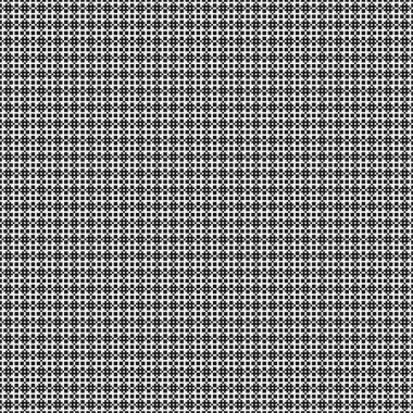 Soyut çapraz desen. Üretici noktalar logosu. Hesaplama sanatı illüstrasyonu 