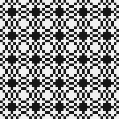 Soyut Çapraz Desenli Noktalar Logosu, üretken hesaplama sanatı çizimi