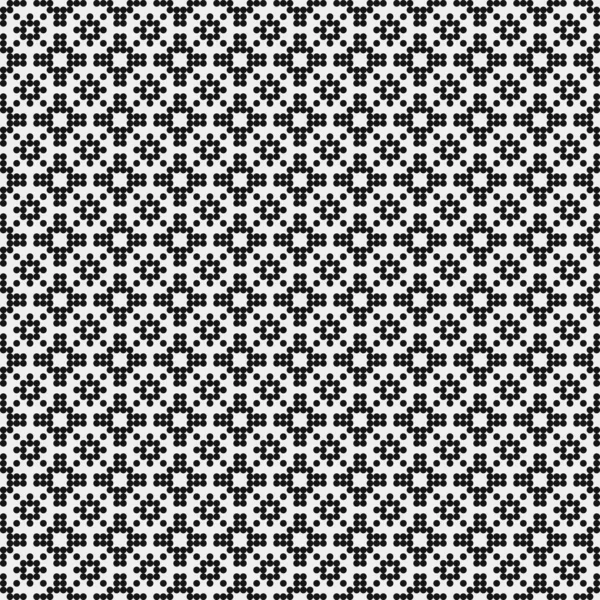 Abstract Geometrisch Patroon Met Stippen Generatieve Computationele Kunst Illustratie — Stockvector