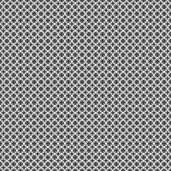 Illustration Vectorielle Abstraite Motif Ornemental Noir Blanc — Image vectorielle