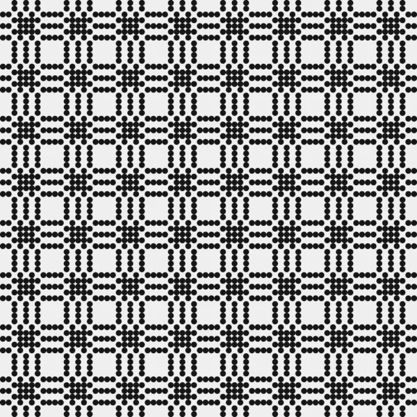 Modèle Abstrait Points Croisés Fond Illustration Vectorielle — Image vectorielle