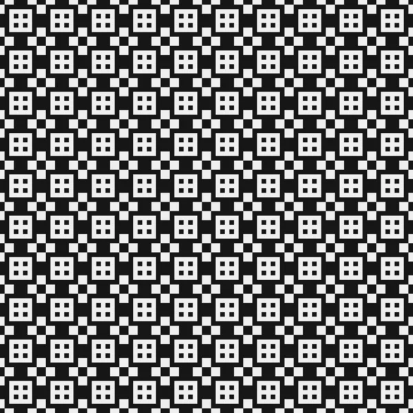 Abstrait Cross Pattern Dots Logo Illustration Générative Art Numérique — Image vectorielle