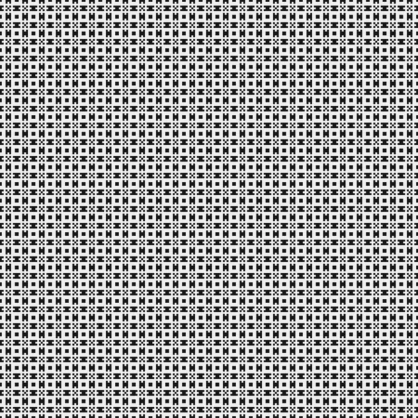 Abstrait Cross Pattern Dots Logo Illustration Générative Art Numérique — Image vectorielle