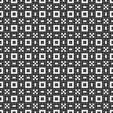 Noktalı soyut geometrik desen, üretken hesaplama sanatı çizimi 