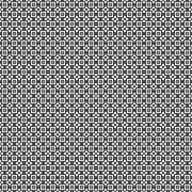 Noktalı soyut geometrik desen, üretken hesaplama sanatı çizimi 