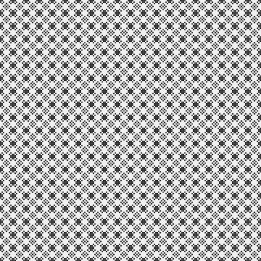 Soyut Çapraz Noktalar Şablonu, arka plan. Vektör illüstrasyonu   