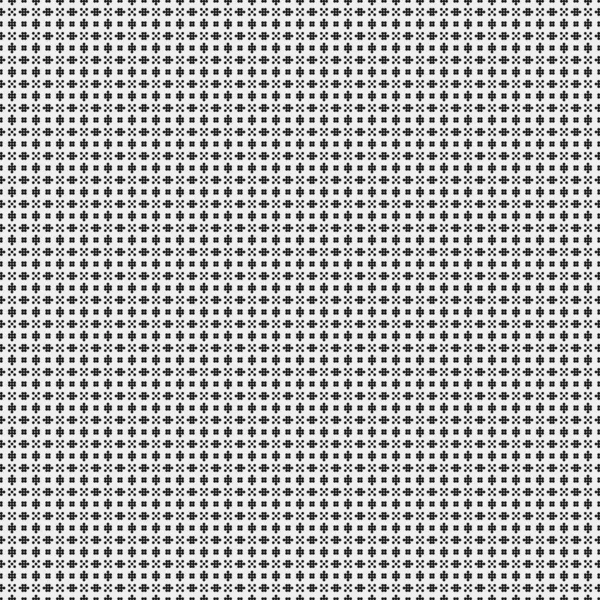 Абстрактные Геометрические Черно Белые Бесшовные Фигуры Фон Векторная Иллюстрация — стоковый вектор