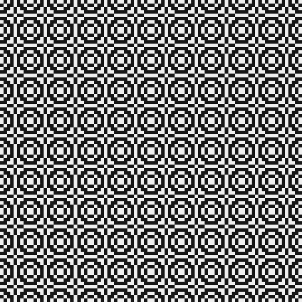 Abstract Cross Pattern Dots Logo Ilustração Arte Computacional Generativa — Vetor de Stock