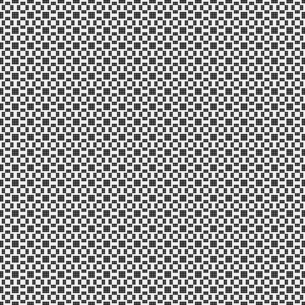 ドットの抽象的なパターン 生成的な計算芸術のイラスト — ストックベクタ