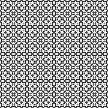 Soyut Çapraz Noktalar Şablonu, arka plan. Vektör illüstrasyonu   