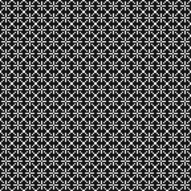 soyut geometrik siyah beyaz desen, vektör illüstrasyonu 