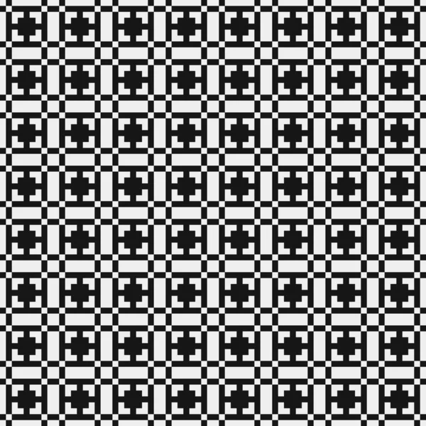 Astratto Croce Pattern Dots Logo Arte Computazionale Generativa Illustrazione — Vettoriale Stock