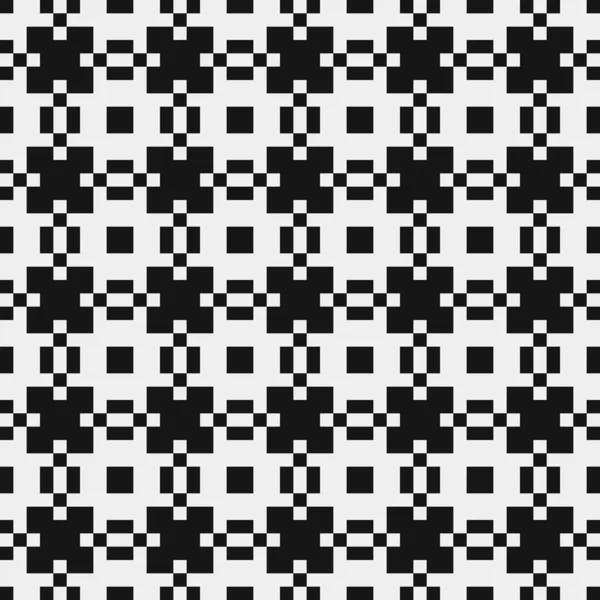 Motif Abstrait Géométrique Noir Blanc Illustration Vectorielle — Image vectorielle