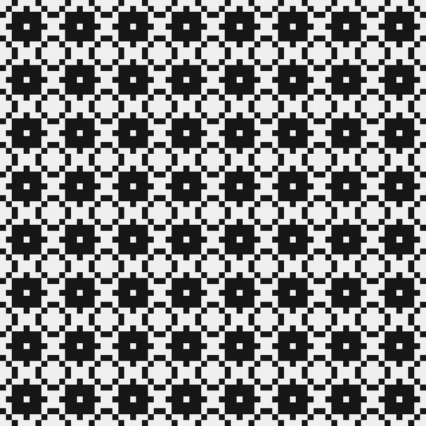 Astratto Modello Geometrico Incrociato Bianco Nero Illustrazione Vettoriale — Vettoriale Stock