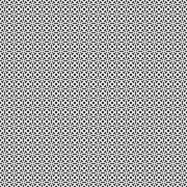 Soyut çapraz desenli logo üretken hesaplama sanatı çizimi 