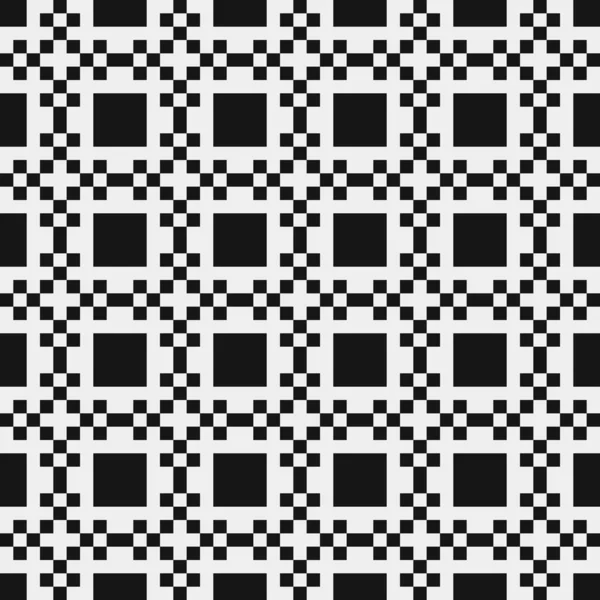 Abstract Cross Pattern Dots Logo Ilustração Arte Computacional Generativa — Vetor de Stock