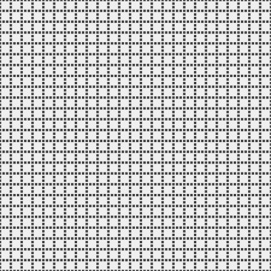 Soyut siyah ve beyaz süs desenli vektör çizimi