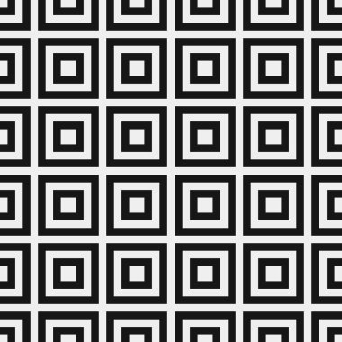 soyut geometrik siyah beyaz desen, vektör illüstrasyonu  