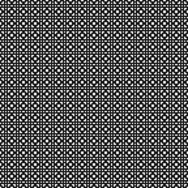 Soyut Çapraz Desenli Noktalar Logosu, üretken hesaplama sanatı çizimi   