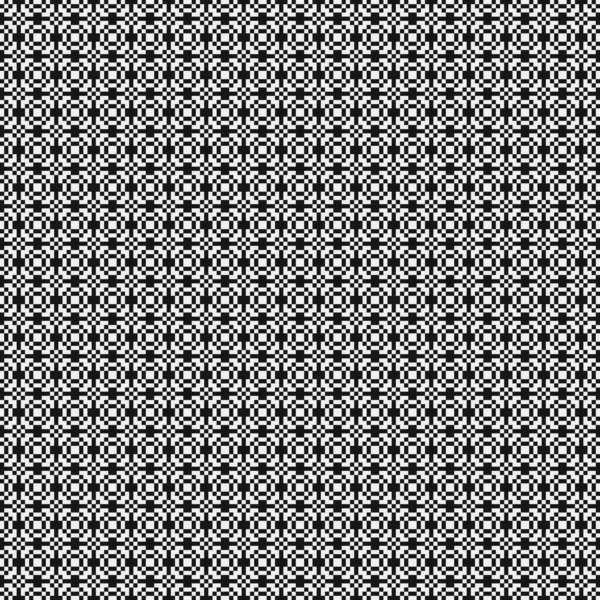 Abstrakt Cross Pattern Dots Logo Generativ Beräkningskonst Illustration — Stock vektor