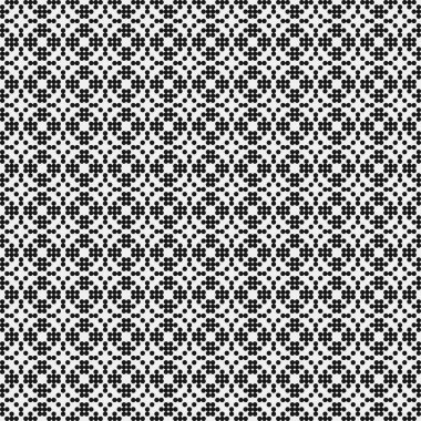 Soyut çapraz desenli logo üretken hesaplama sanatı çizimi