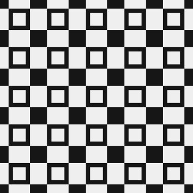 soyut geometrik siyah beyaz desen, vektör illüstrasyonu  