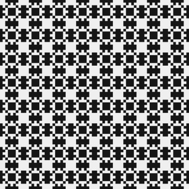 Soyut Çapraz Desenli Noktalar Logosu, üretken hesaplama sanatı çizimi