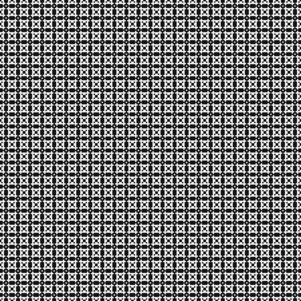 Motif Abstrait Géométrique Noir Blanc Illustration Vectorielle — Image vectorielle