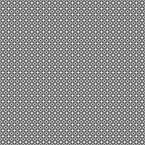 抽象的な幾何学的黒と白のパターン — ストックベクタ