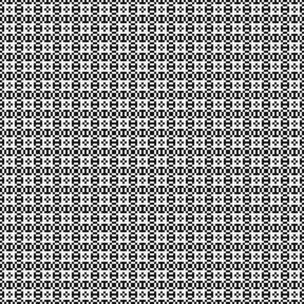 Abstrait Cross Pattern Dots Logo Illustration Générative Art Numérique — Image vectorielle