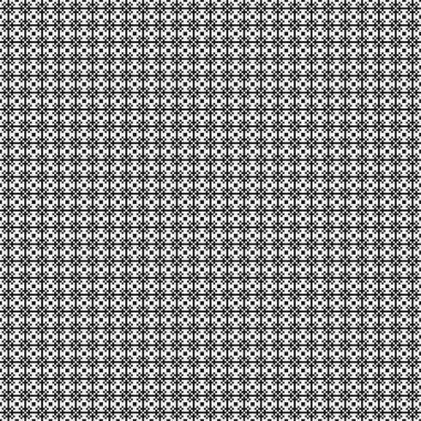 Soyut tekrarlanan çapraz desenli logo, üretken hesaplama sanatı çizimi   