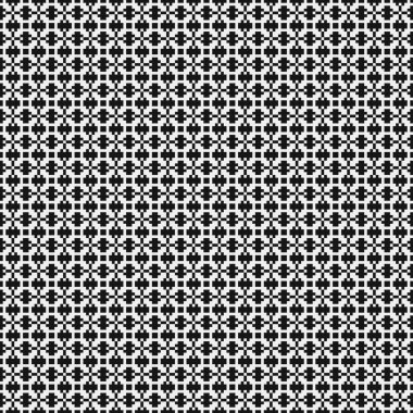 Soyut Çapraz Desenli Noktalar Logosu, üretken hesaplama sanatı çizimi   