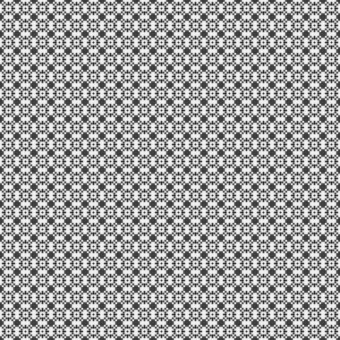 Noktalı soyut geometrik desen, üretken hesaplama sanatı çizimi 
