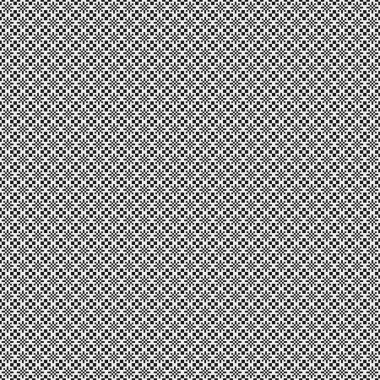 Soyut tekrarlanan çapraz desenli logo, üretken hesaplama sanatı çizimi   