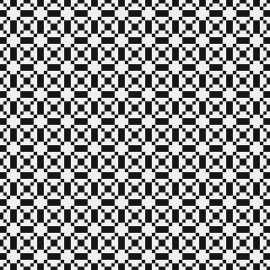 Soyut çapraz desenli logo üretken hesaplama sanatı çizimi