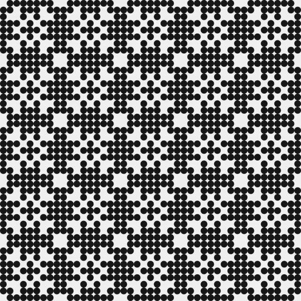 Illustration Vectorielle Abstraite Motif Ornemental Noir Blanc — Image vectorielle