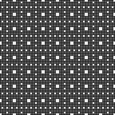 Soyut çapraz desenli logo üretken hesaplama sanatı çizimi