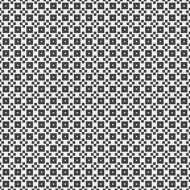 Soyut Çapraz Noktalar Şablonu, arka plan. Vektör illüstrasyonu   