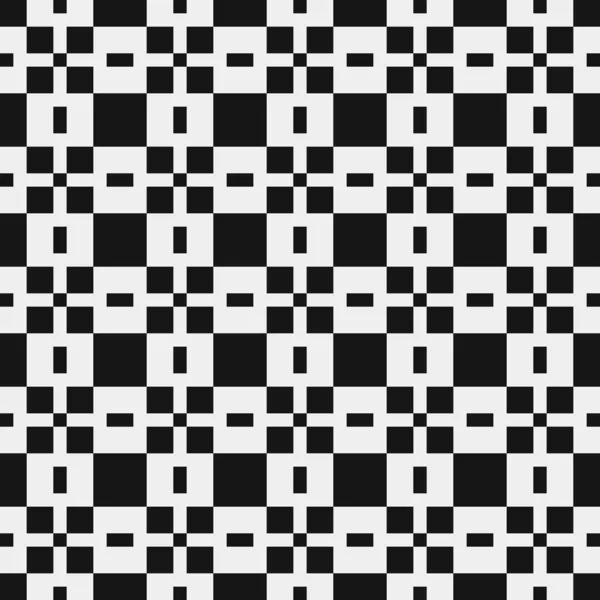 Векторний Безшовний Візерунок Абстрактний Геометричний Фон Чорно Біла Текстура — стоковий вектор