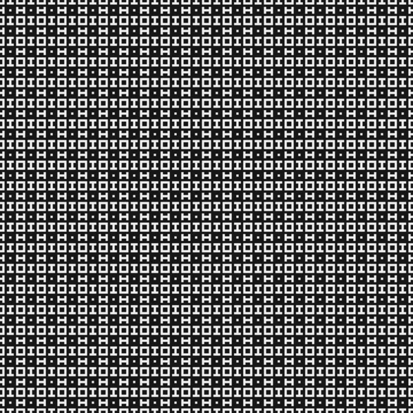 Abstraktes Cross Pattern Dots Logo Generative Computergestützte Kunstillustration — Stockvektor