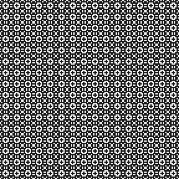 Astratto Cross Pattern Dots Logo Illustrazione Generativa Arte Computazionale — Vettoriale Stock