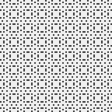 Noktalı soyut geometrik desen, üretken hesaplama sanatı çizimi 