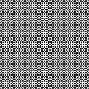 Soyut Çapraz Desenli Noktalar Logosu, üretken hesaplama sanatı çizimi   