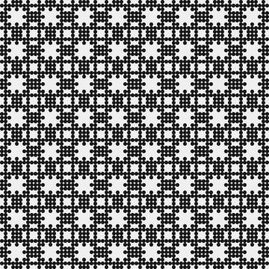 Soyut çapraz desenli logo üretken hesaplama sanatı çizimi 