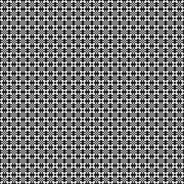Patrón Sin Costuras Con Puntos Blanco Negro Ilustración Vectorial — Vector de stock