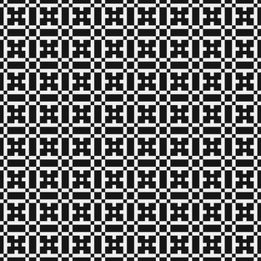 Noktalı soyut geometrik desen, üretken hesaplama sanatı çizimi 