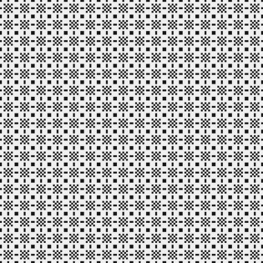 Soyut Çapraz Desenli Noktalar Logosu, üretken hesaplama sanatı çizimi