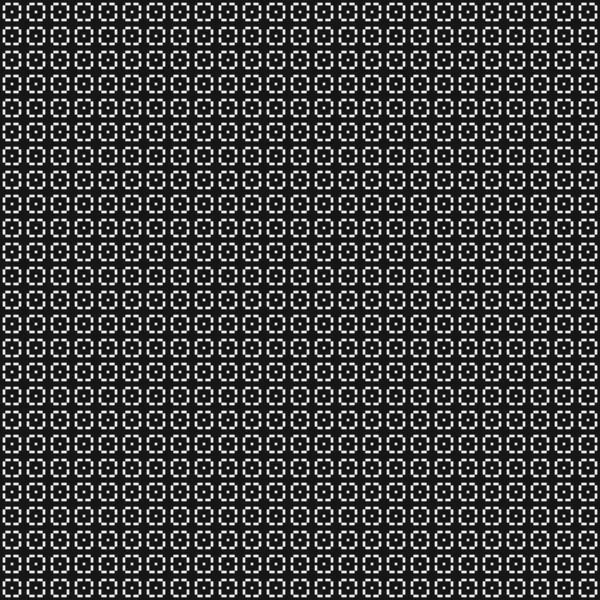 Seamless Pattern Black White Dots Vector Illustration — Stock Vector