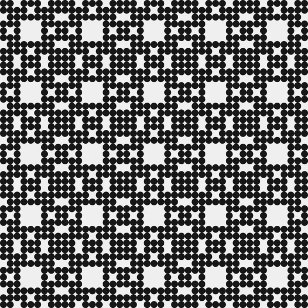 Illustration Vectorielle Abstraite Motif Ornemental Noir Blanc — Image vectorielle