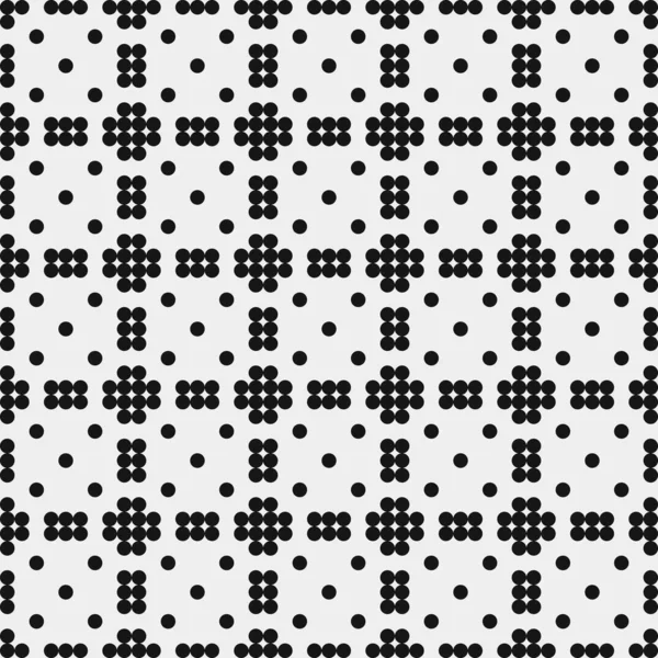 Abstract Cross Dots Pattern Φόντο Εικονογράφηση Διανύσματος — Διανυσματικό Αρχείο